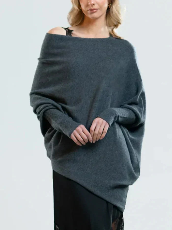Asira - Asymmetrical Draped Pull