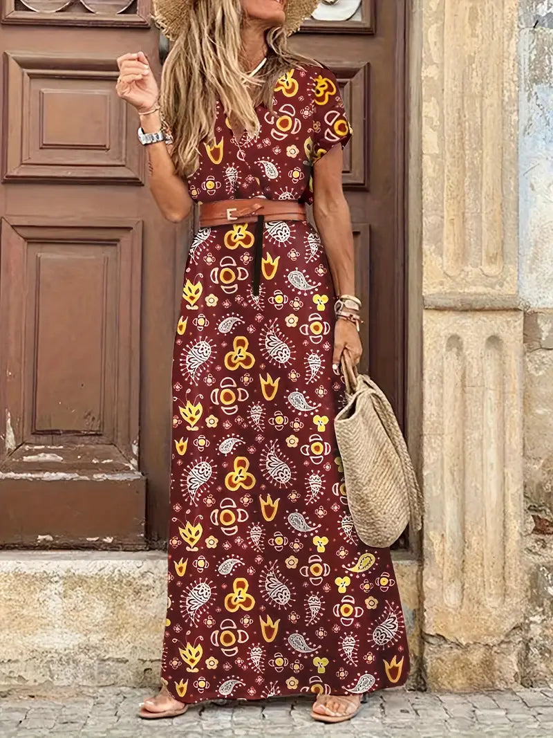 Robe Maxi Longue Bohème pour Femmes