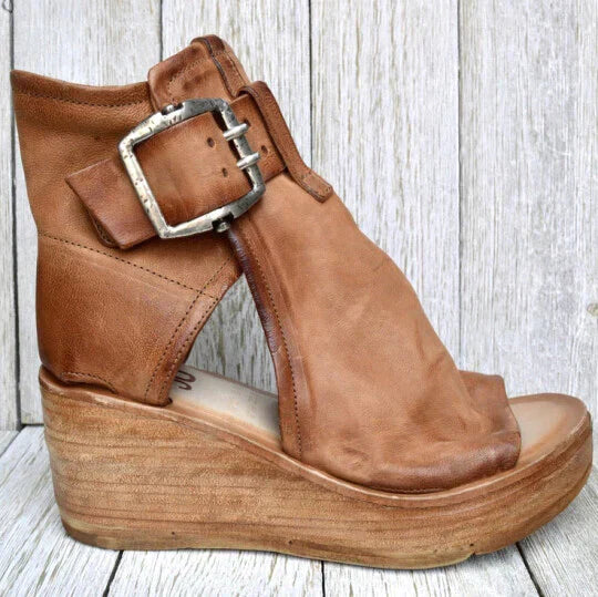 Sandales Wedge Bohémiennes à Talon pour Femmes