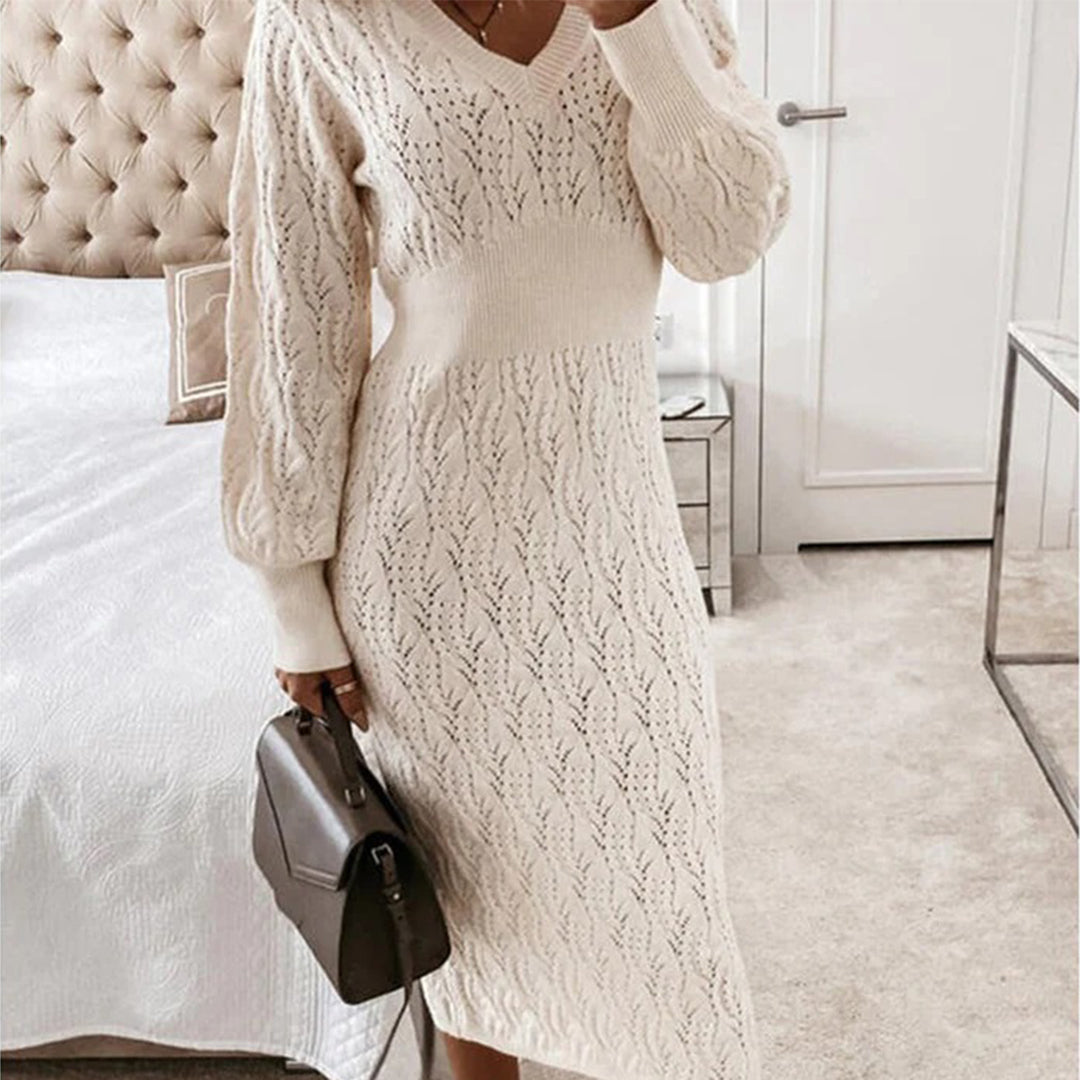 Robe en Tricot Élégante et Confortable