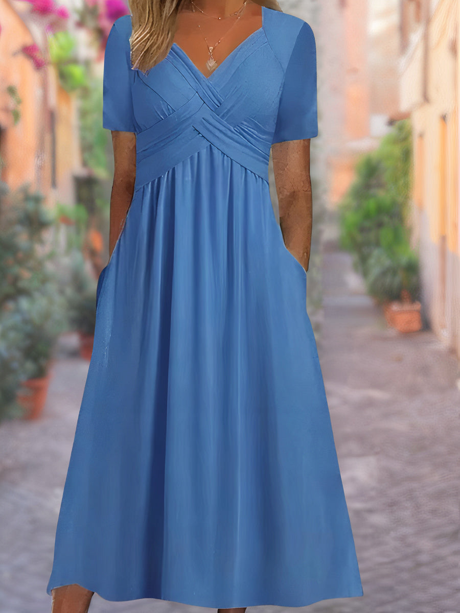 Robe Maxi d'Été Selby avec Découpes