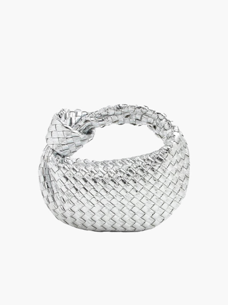 Sac à main tissé chic